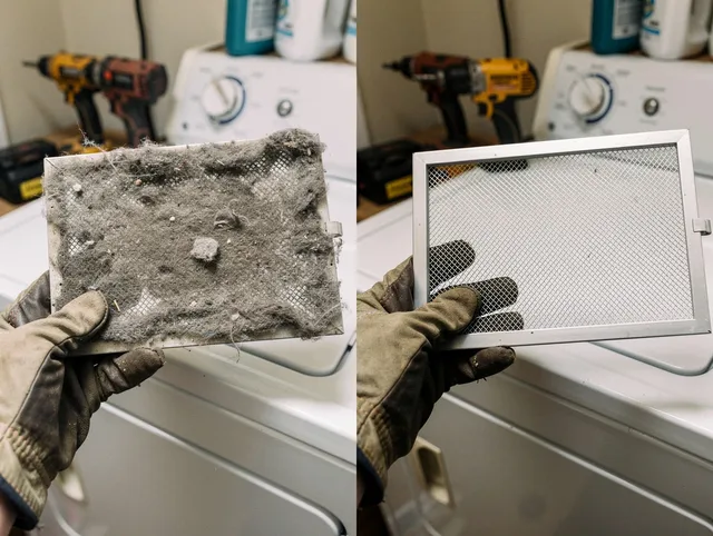 Professional lint trap cleaning by Indian Trail Dryer Vent Cleaning in Indian Trail