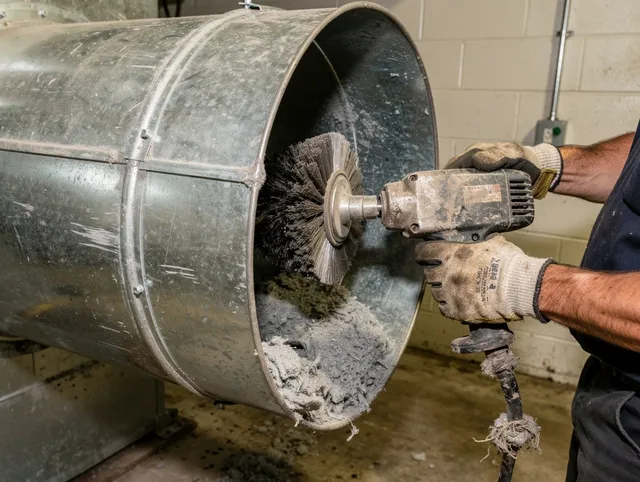 Industrial-grade dryer vent cleaning by Indian Trail Dryer Vent Cleaning in Indian Trail