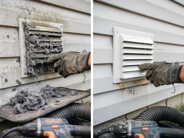 Residential dryer vent cleaning by Indian Trail Dryer Vent Cleaning in Indian Trail